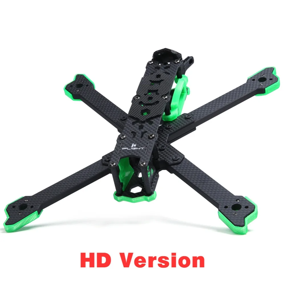 IFlight TITAN XL5 HD аналоговый 250 мм 5 дюймов FPV рама для фристайла с 6 arm совместимый XING 2208