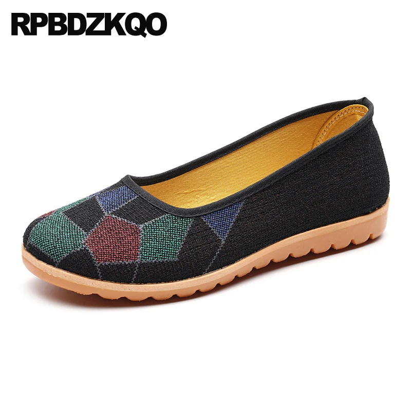 Red Cheap Shoes China Comfortable 2021 Black Elderly Women Cloth