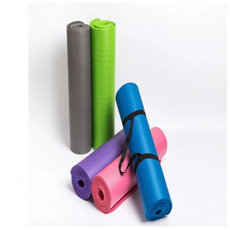 

Fitness Sports Multi-functional Yoga Mat Beginners Pilates Dance lian gong dian Anti-slip Thick NBR Mat