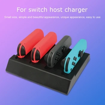 

4 in 1 Charging Dock Station Stand for Nintendo Switch Joy Con Game Controller Game Electronics Replace Accessories Base Charger