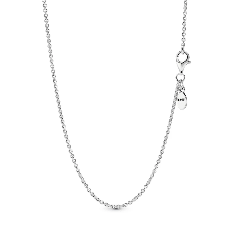Collar de cadena de plata de ley 925, cadena clásica de Cable, fabricación de joyería de plata de ley, gran oferta