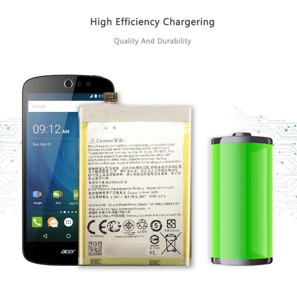 Bateria do telefone móvel para asus zenfone zenfone6 a601cg