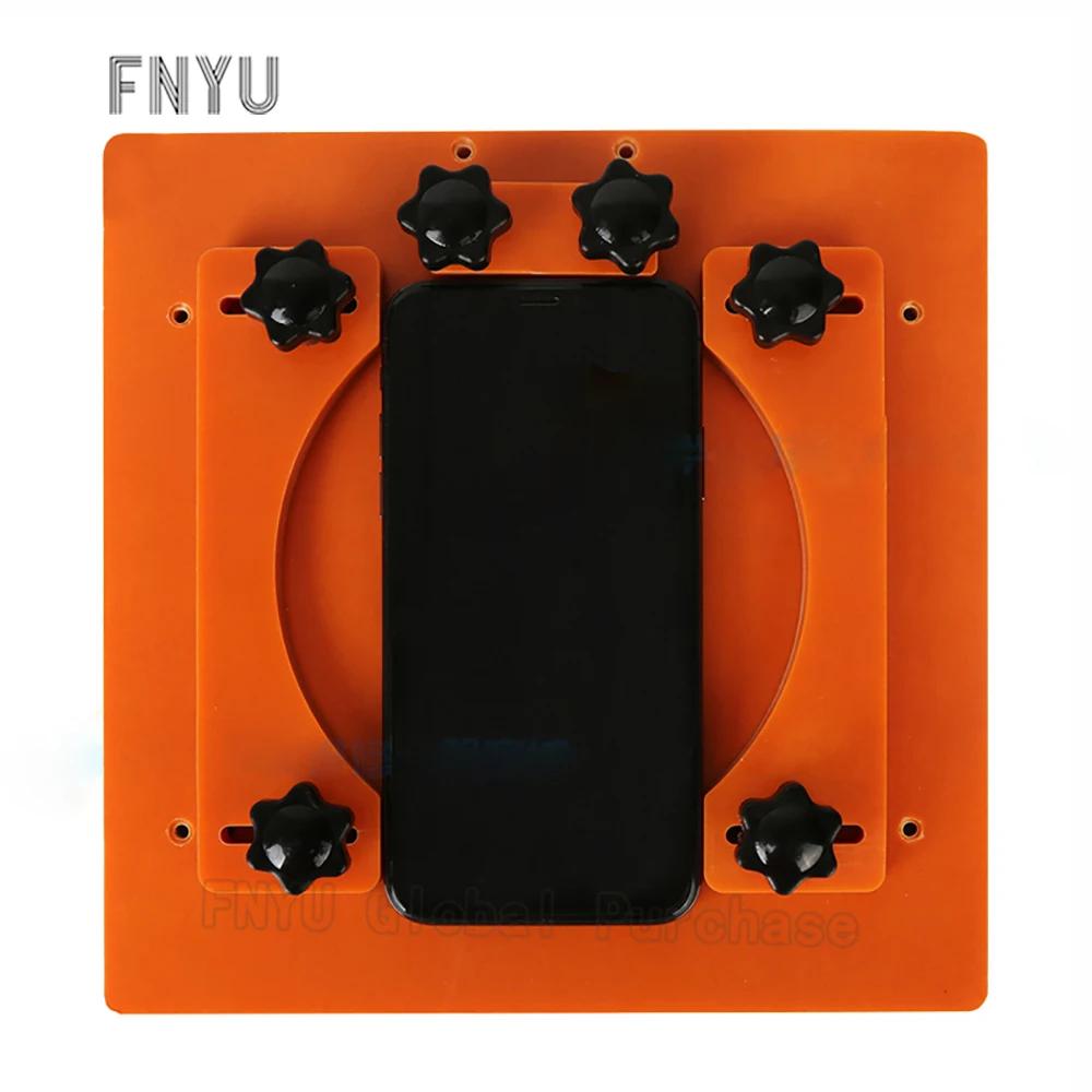 

Back Cover Disassembling Clamping Holder for iPhone 8 8 Plus X series Back cover screen glass clip removing Fixture Repair Tool