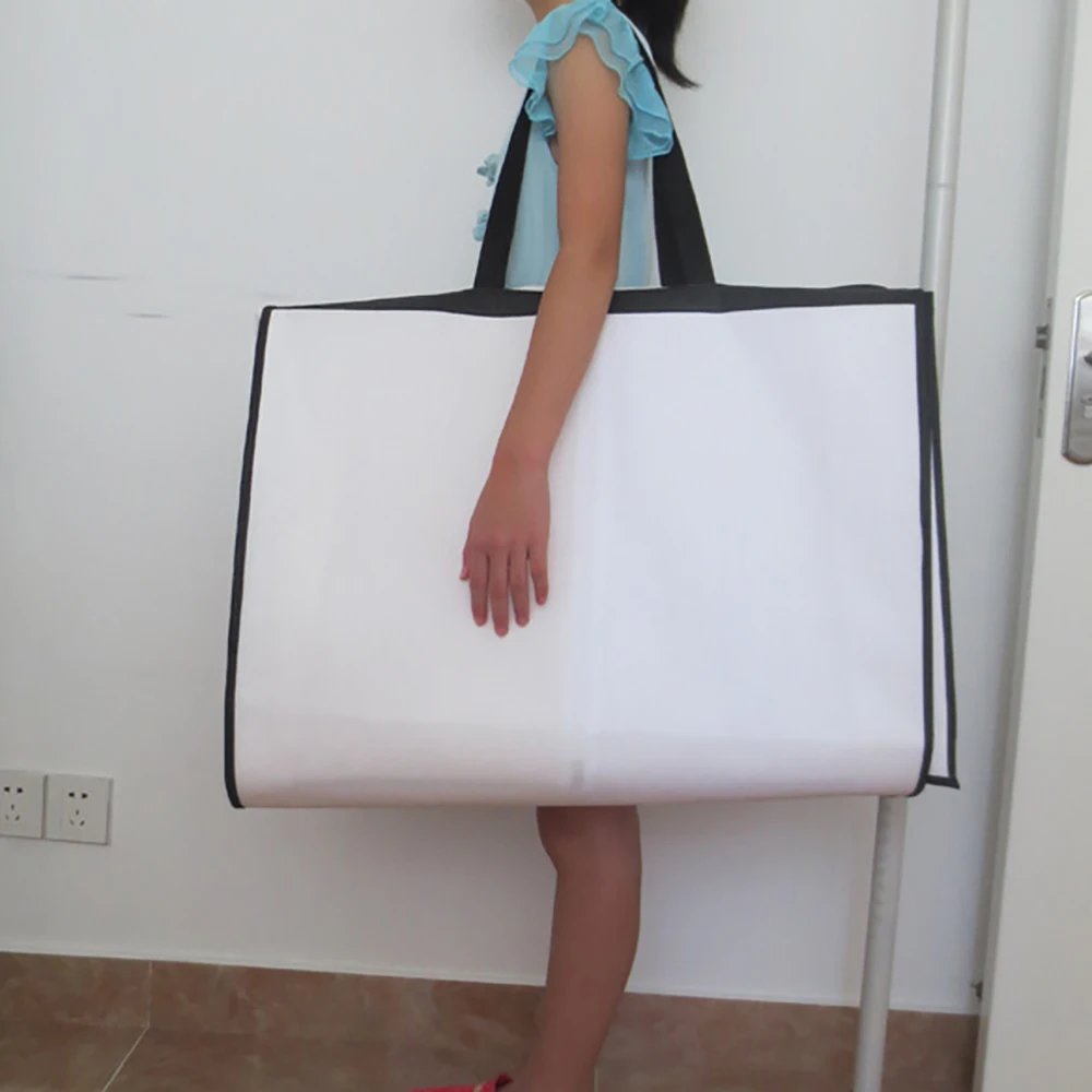 High Quality Double Sided Non Woven Multi Purpose For Wedding Dress Dust Cover Proof Bag Garment Storage Bag Folding Portable