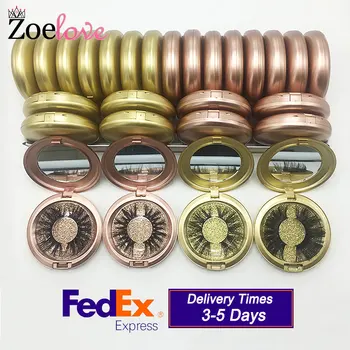 

Mink Eyelashes In Bulk Wholesale 10Pairs 25mm Lash Box Packaging Eyelash Boxes Case Vendor 3d mink Lashes Packaging