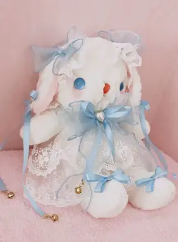 

Hand-made Lolita bear bag rabbit bear bag doll rabbit bag