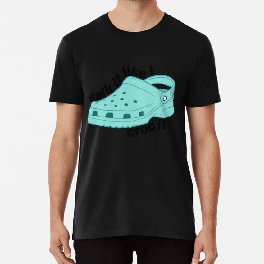 Футболка Walk It Croc migos walk it talk croc drake quavo офсетный взлет rap |
