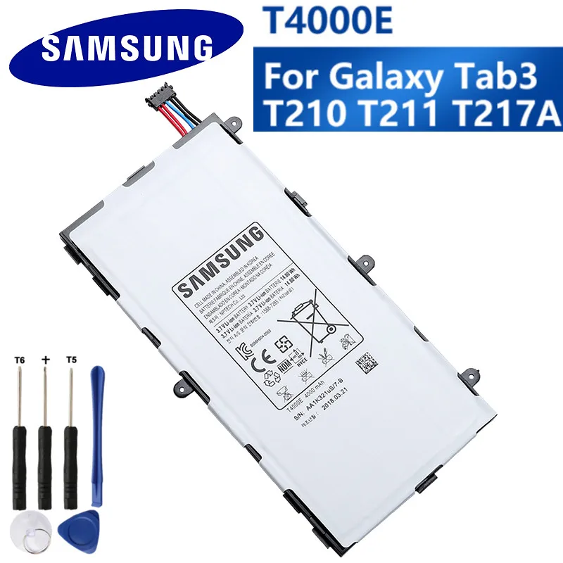 Аккумулятор для Samsung Galaxy Tab 3 7 0 T210 T4000E T211 SM T215 GT P3200 P3210 с бесплатными инструментами |