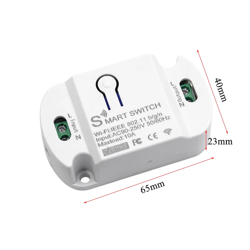 High Quality 10A Wifi Smart Switch Module Timer Wireless Switches WiFi
