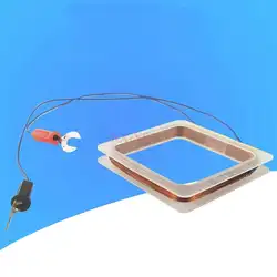Equipo de experimentos físicos, Bobina Cuadrada de cobre esmaltado, equipo de experimentos eléctricos de Física de escuela media
