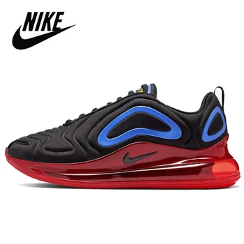 

Original Nike Air Max 720 Black Red Running Shoe for Men Athletic Trainer Cushioning Outdoor Breath Fitness Nike Men Sneaker