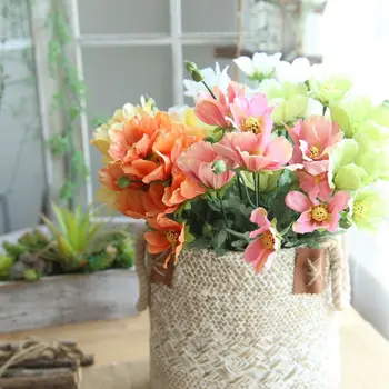 

Artificial spring scenery cosmos european high-grade simulation daisy flowers fake plants home shop decor
