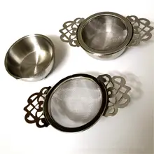 Инфузионное чайное ситечко из нержавеющей стали, сетчатый фильтр, Травяные специи