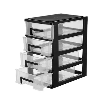 

Storage Cabinet Plastic Drawer Type Closet Portable Multifunction Dustproof Storage Rack Organizer Furniture Desktop Storage Box