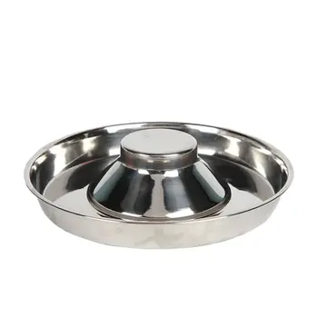 

2020 New Stainless Steel Pet Dog Bowl Puppy Litter Food Feeding Dish Feeder Water Bowl