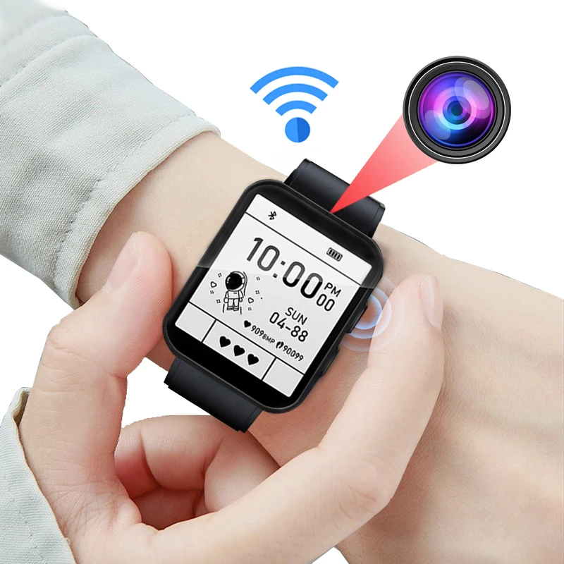 New Arrival 1080P WIFI Hotspot AP Wireless Watch Sports Smart Band Wristband Bracelet DV Voice Video Recorder