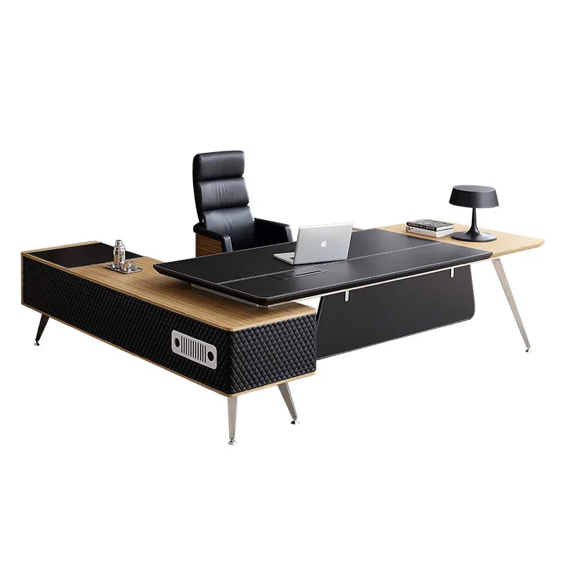 Black Wood Office Furniture Computer Desk Personal Office Space Design Furniture Study Tables Custom Desk Office Desk Table Set Black Wood Office Furniture Computer Desk Personal Office Space Design Furniture Study Tables Custom Desk Office Desk Table Set