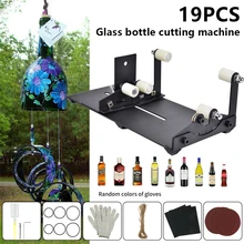 

19 Pcs/set Glass Bottle Cutter Cutting Tools DIY Glass Cutting Machine Square and Round Wine Beer Glass Sculptures Cutter Tool
