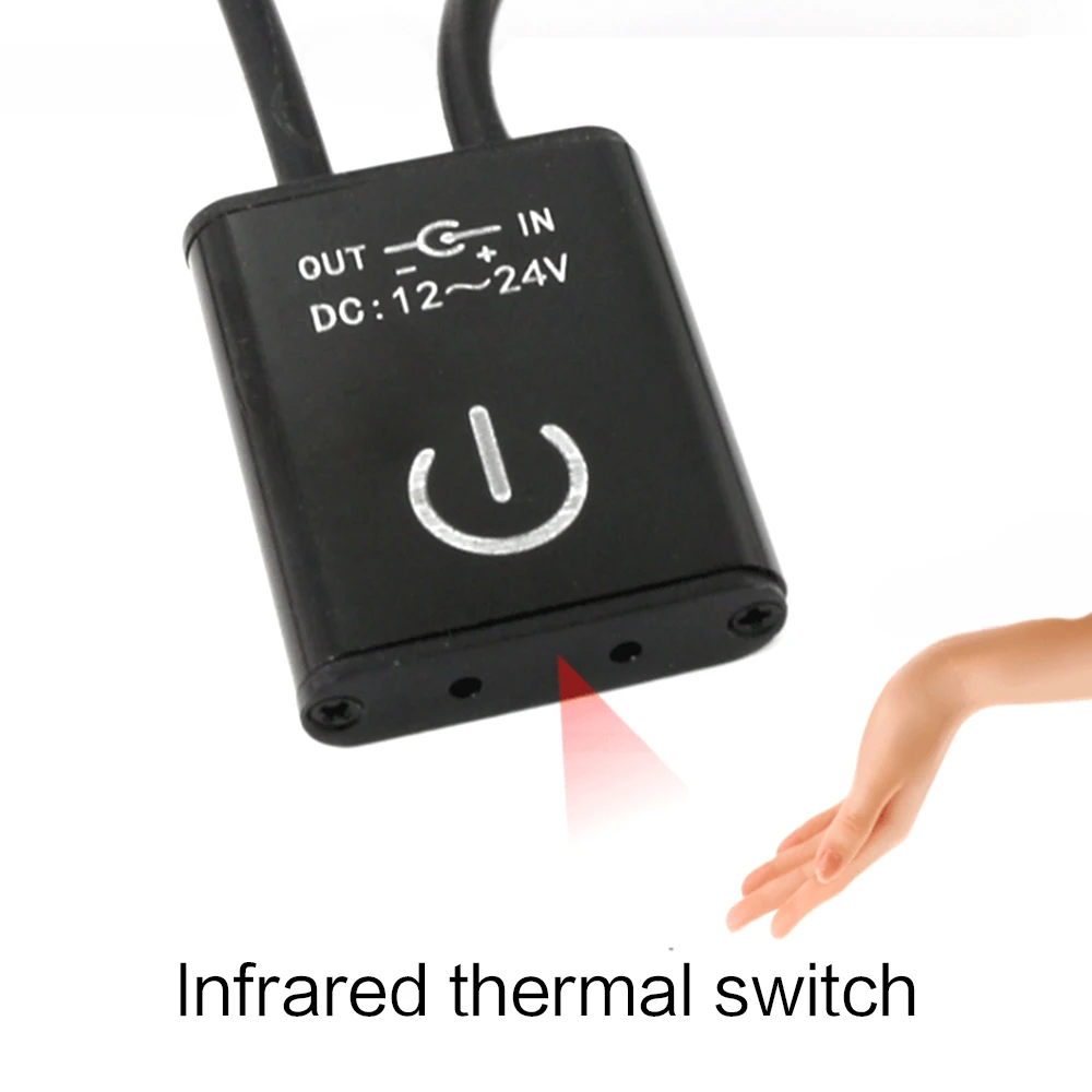 

1/2pcs Waving IR sensor Switch DC 12V 24V Motion Switch Light Wardrobe Cabinet Sensor Lamp Cupboard LED PIR Infrared Switch