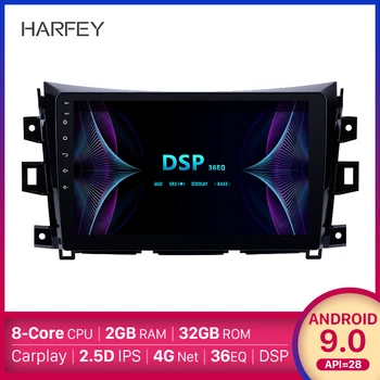 

Harfey 10.1'' Android 9.0 Car Radio Multimedia Player For 2011-2016 Nissan NAVARA Frontier NP300 Renault Alaskan Car Stereo GPS