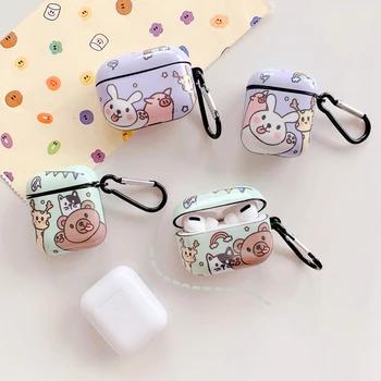 

Cartoon Case For AirPods Case 2 Silicone Funda For AirPod Airpot Case Coque For Apple Airpods 1 2 Cover Funda For Air Pod Etui