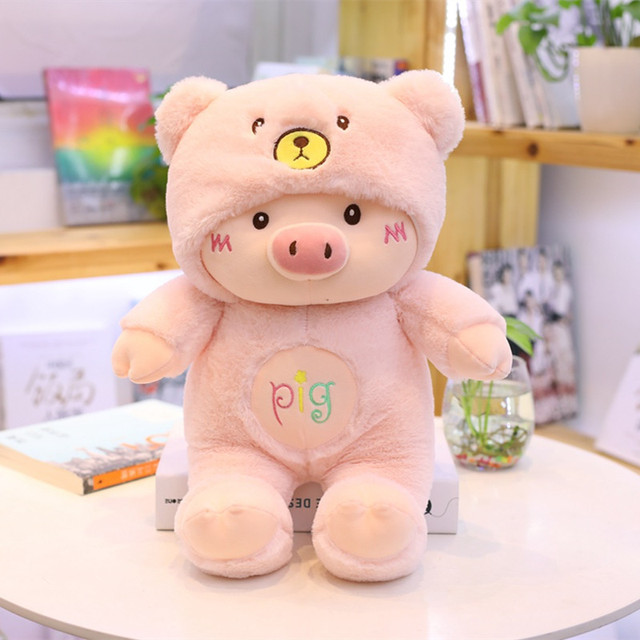 kawaii plush Pig Plush Toy Creative Cosplay Doll Soft Stuffed Animals Toy for kawaii room decor cute PLUSH BIRTHDAY GIFT