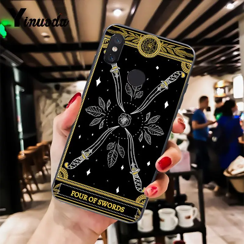 Yinuoda, черный мягкий силиконовый чехол из ТПУ для телефона Xiaomi mi 6 mi x2 mi x2S Note3 8 8lite Red mi 5 note5 Note4 4X - Цвет: A11