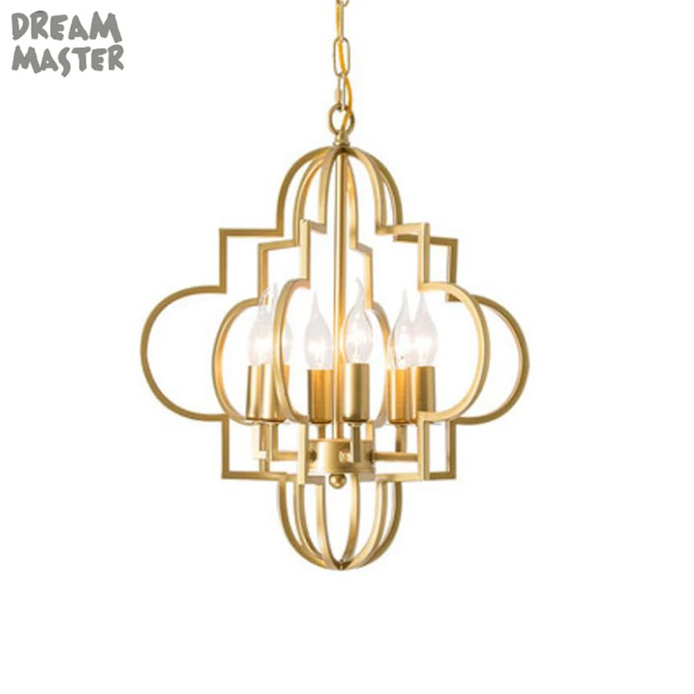 gold modern chandelier