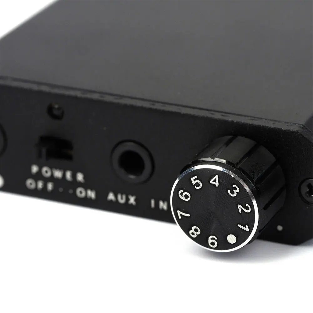  XU09 Powerful Portable Music Improver Black Audio HIFI MP3 Metal Home Mini Headphone Amplifier Rech