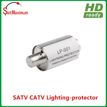 

Free shipping STB/Receiver/TV Lighting protector with Frequency 5-2150MHz