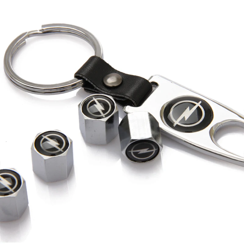 1set Leather Metal Car Wheel Tire Valve Cap Air Stems Caps Cover for Mazda Cx5 Cx3 Cx30 3 626 2010 2020 Rx8 2021 Car Accessories