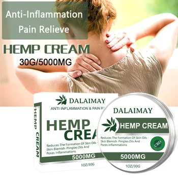 

5000mg Hemp Extract ingredient Making CBD Cream balm 30gram effective for anti-inflammation relief pain and relax body skin care