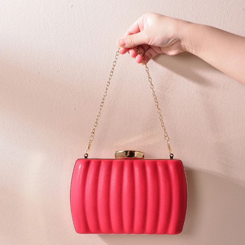 Pochette Donna Pelle Verniciata Elegante - Per Feste E Serate Speciali