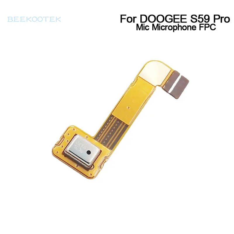 

New Original Doogee S59 Pro Mic Microphone Module FPC Flex Cable FPC Repair Replacement Accessories For Doogee S59 Pro Cellphone