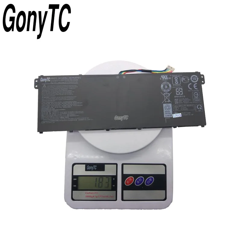 Bateria do Portátil Ac14b18j para Acer Aspire E3111 E3-112 E3-112m Es1531 B116 Ac14b13j 1131 Volts 36wh 3icp 57 80 Original - Imagem 3
