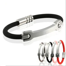 Для мужчин/женщин анион энергетический Антистатический браслет из нержавеющей стали Антистатический Wirst ремешок для устранения тела статический браслет