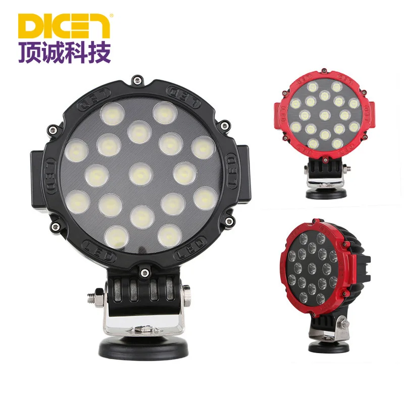 

51Wled Work Light Spotlights SUV Ceiling Light Wrangler Front Bumper Bulb outside China Warehouse Distribution Local Straight Ha