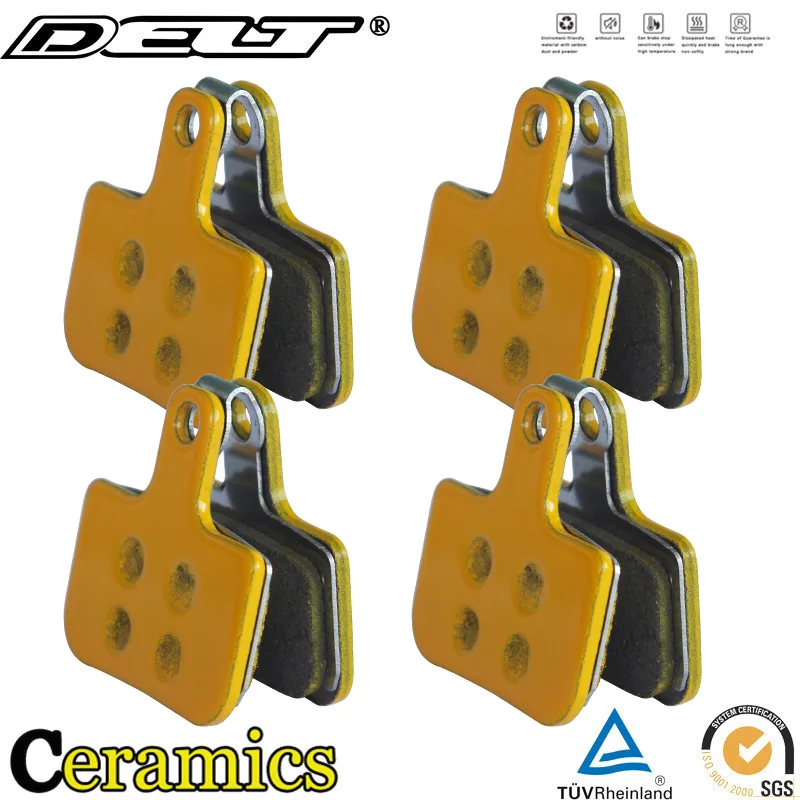4 Pair Ceramics Bicycle Disc Brake Pads FOR SRAM AVID DB1 DB3 DB5 LEVEL
