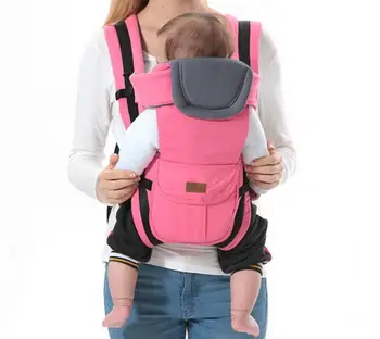 

20pcs Multifunctional Meshed Adjustable Double Shoulder Baby Carrier Newborn Solid Sling Strap Breathable Baby Backpack Wrap