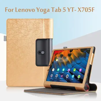 

Smart Case for Lenovo Yoga Tab 5 X705F / X705X 2019 Tablet PU Leather Stand Cover For Lenovo Yoga YT- X705F YT- X705X case