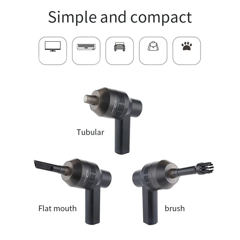 Портативный Мини Портативный USB пылесос для клавиатуры щетка для ноутбука Настольный ПК Инструменты для очистки компьютера