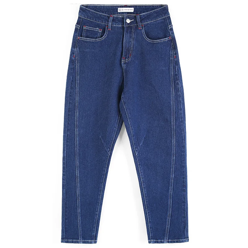 LEIJIJEANS Новое поступление низкие эластичные свободные длинные джинсы Harlan со