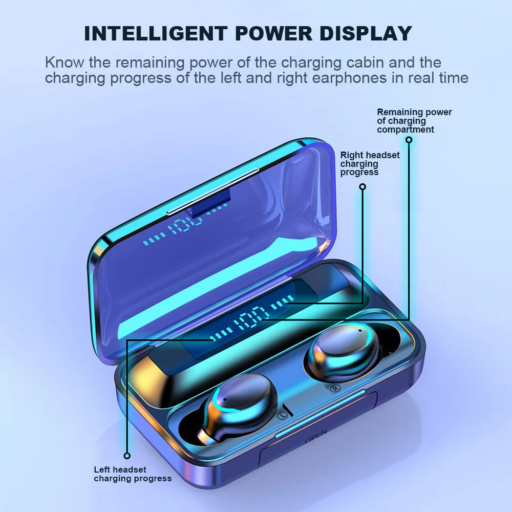 Universal Wireless BT4 2 Magnetic In Ear Headphone Headset Earphone Earbuds