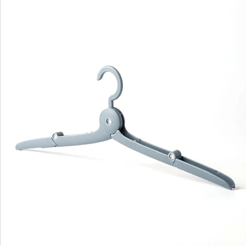 

10Pcs Portable Folding Hanger Multi-Functional Travel Hanger Camping Travel Clothing Drying Cloth Hangers Storage