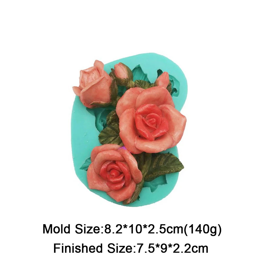 Silicone Flower Mold Rose Fondant Cake Mold Flower Candle Making Molds  Plaster Car Pendant Flower Mold Arnation Flower Mold - Baking & Pastry  Tools - AliExpress