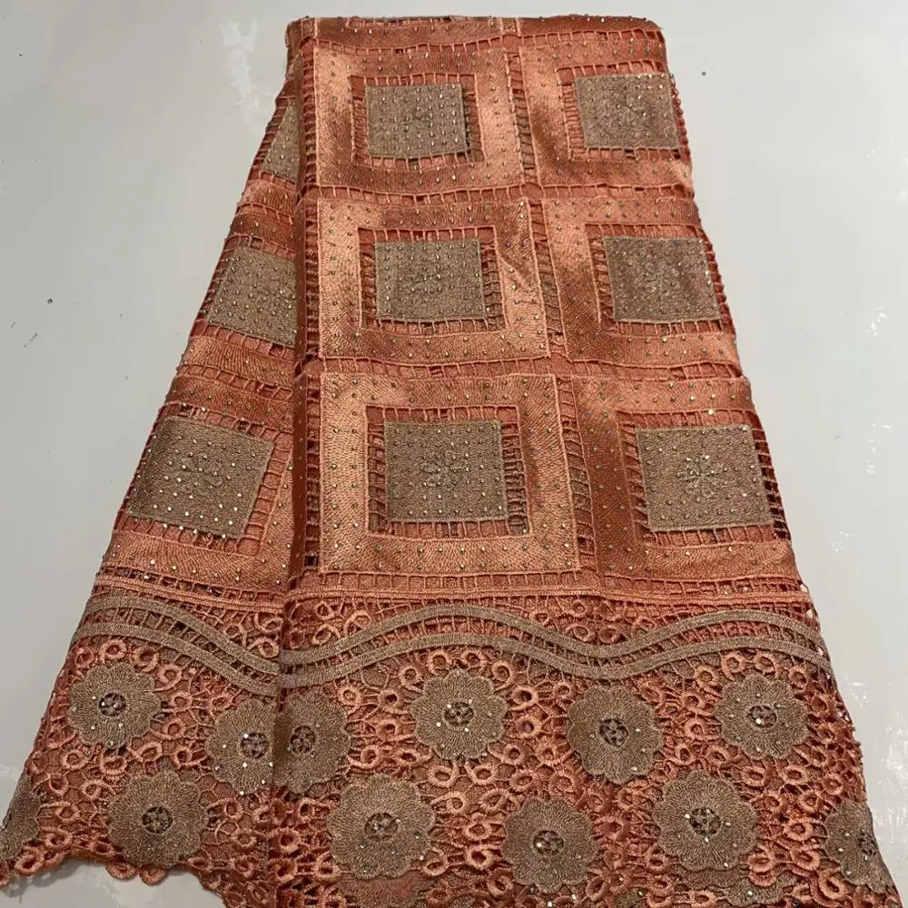 Африканская кружевная ткань высокое качество с каменной вышивкой кружевная ткань для женщин французская Сетка кружевная ткань LJB2-1