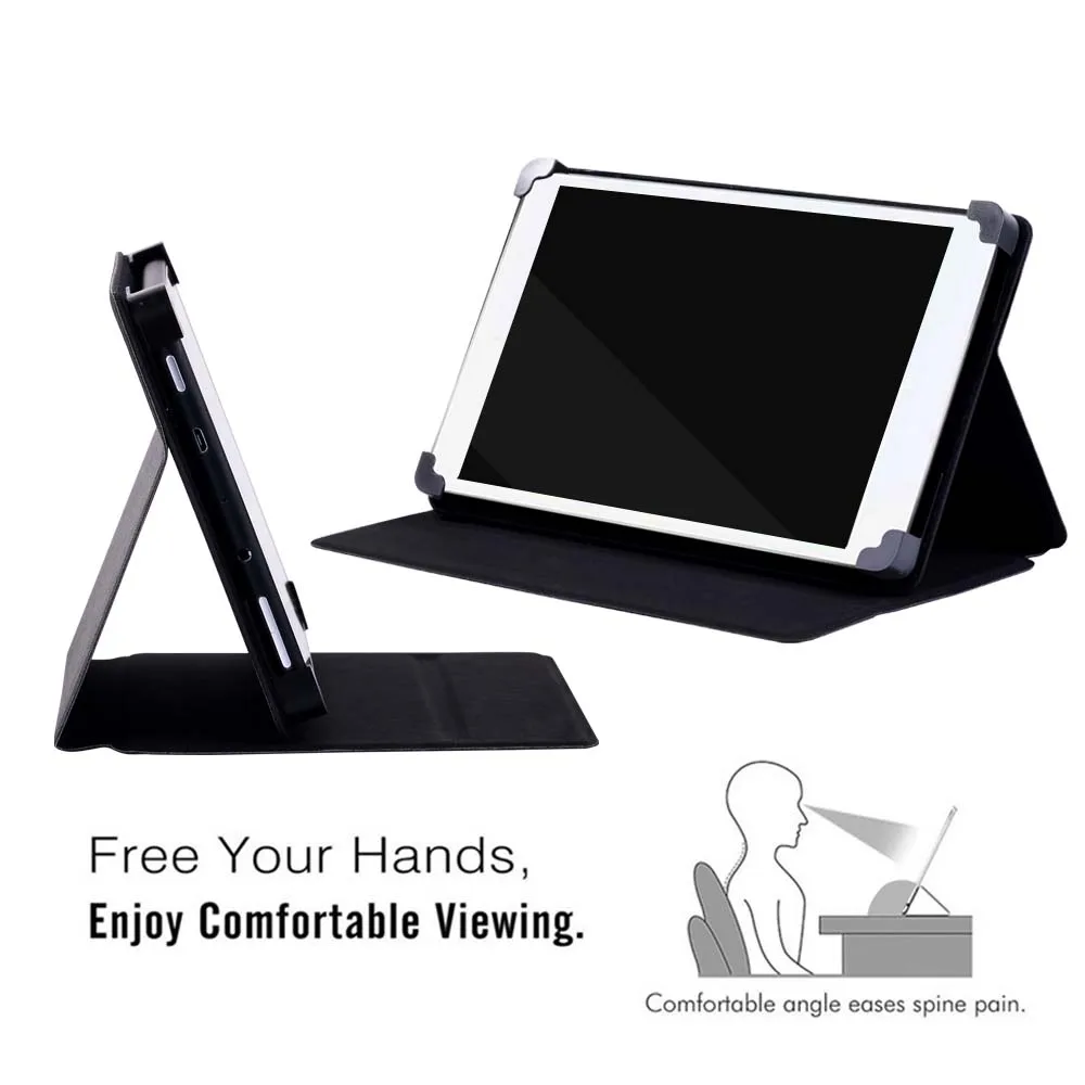 Tabuleta para Acer Iconia um 10 B3-a10 A20 A30 A40 A50 Universal Flip Couro Tablet Case Capa Protetora Mais Stylus Case da - Imagem 3