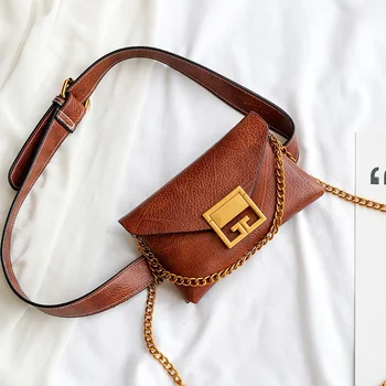 

2020 New Style Sheepskin Pattern Running Bag Multi-Function Men and Women Lightweight Sports Bag Fanny Packs