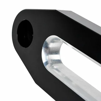 

10inch Fairlead Chrome Billet Aluminum Synthetic Winch Rope Vehicle Part