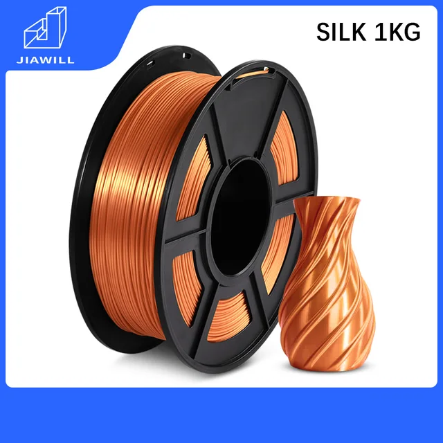 PLA SILK PLA PLUS PETG 3D Printing Filament For FDM3D Printer Filament PLA 1KG 1.75MM Free Shipping SILK Red Copper